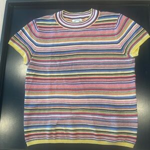 Pistola Striped knit Short Sleeve Tee